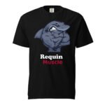 Requin Muscle Unisex T-shirt-Rare Leather