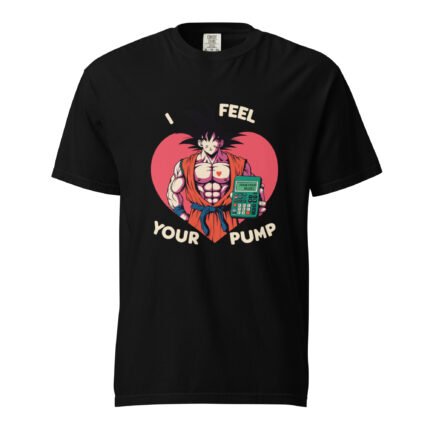 Goku I Feel Your Pump Unisex T-shirt-Rare Leather- GYM T shirts