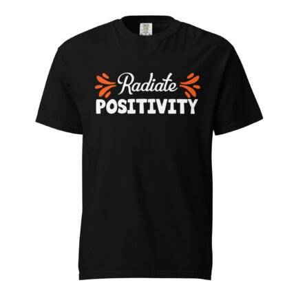 Radiate Positivity Unisex T-shirt - Rare Leather