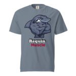 Requin Muscle Unisex T-shirt-Rare Leather