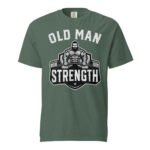 Old Man Strength Unisex T-shirt rare leather GYM Unisex shirt