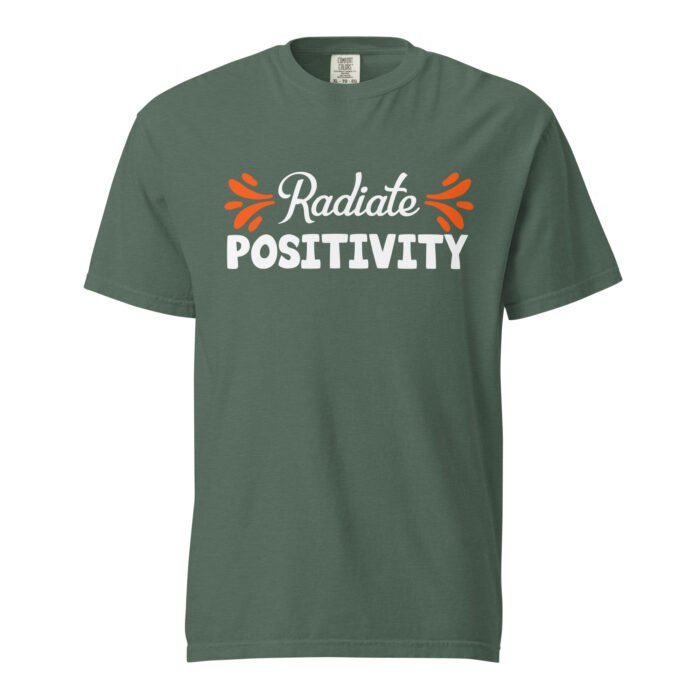 Radiate Positivity Unisex T-shirt - Rare Leather