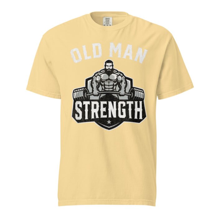 Old Man Strength Unisex T-shirt rare leather GYM Unisex shirt