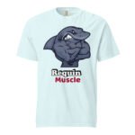 Requin Muscle Unisex T-shirt-Rare Leather