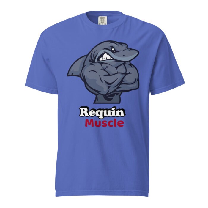 Requin Muscle Unisex T-shirt-Rare Leather