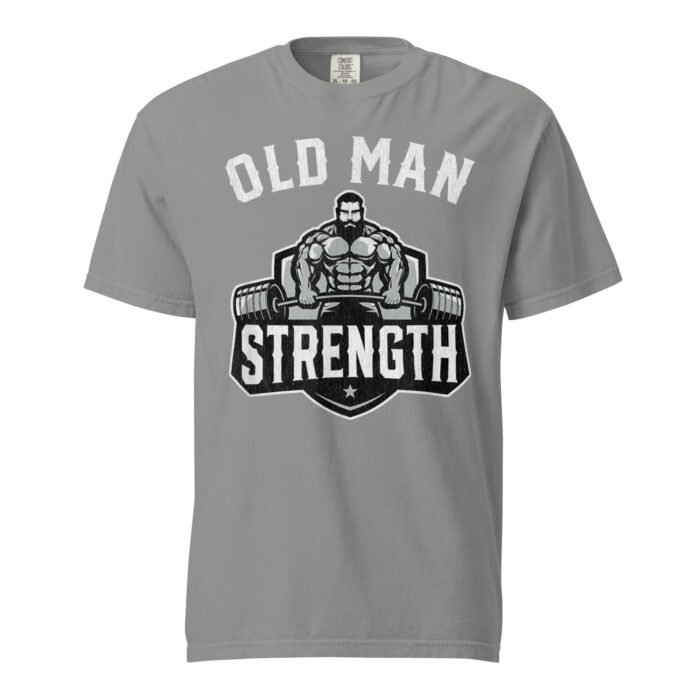 Old Man Strength Unisex T-shirt rare leather GYM Unisex shirt