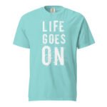 Life Goes On Unisex T-shirt - Rare Leather