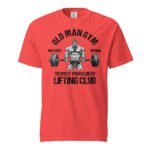 Old Man GYM Unisex T-shirt-Rare Leather-Gym Tshirts