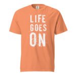 Life Goes On Unisex T-shirt - Rare Leather