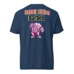 Rabbit Lifting Barbell – No Pain No Gain Unisex T-shirt-Rare Leather-Gym Tshirts