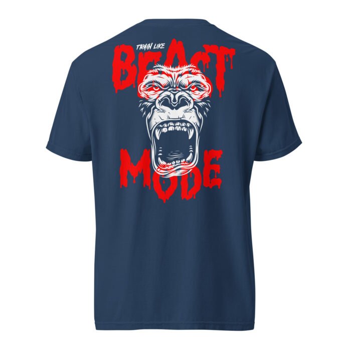 Beast Mode Unisex T-shirt Rare Leather GYM Tshirt