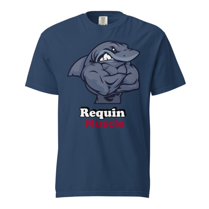 Requin Muscle Unisex T-shirt-Rare Leather