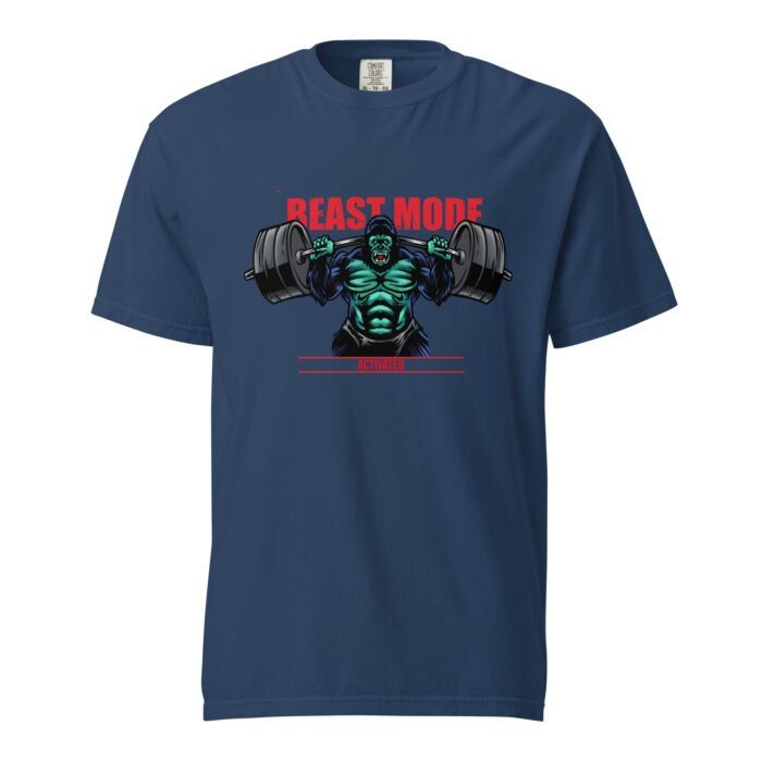 Beast Mode Unisex T-shirt Rare Leather GYM Tshirt