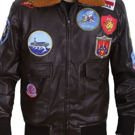 Tom Cruise Maverick Top Gun Jacket rare-leather