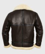 Luz B-3 Shearling Brown Leather Aviator Jacket